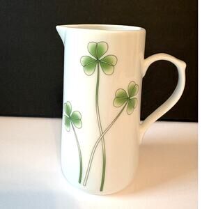 Marcus Notley Shamrock Clover Creamer | Irish Ceramic Pitcher 2009